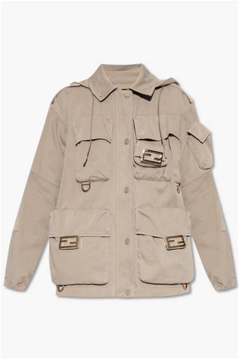 fendi shirt jacket|fendi jacket women.